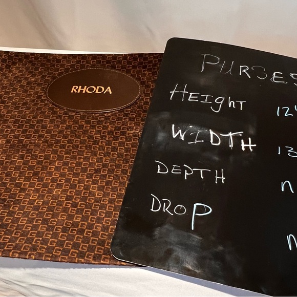 Rare Vintage Gucci handbag Monogram “Rhoda” super clean great condition - Picture 9 of 11